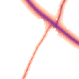 Daytime road noise heatmap for CH64 8TL