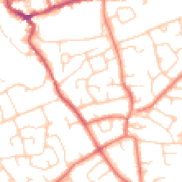 Daytime road noise heatmap for CH64 9RX