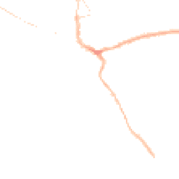 Night-time road noise heatmap for CH64 9UT