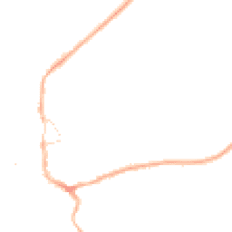 Night-time road noise heatmap for CH64 9XA