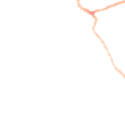 Night-time road noise heatmap for CH64 9XT
