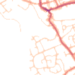 Daytime road noise heatmap for CH64 9XX