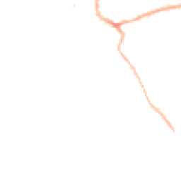 Night-time road noise heatmap for CH64 9XX