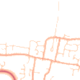 Daytime road noise heatmap for CM0 7AJ