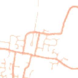 Daytime road noise heatmap for CM0 7DG