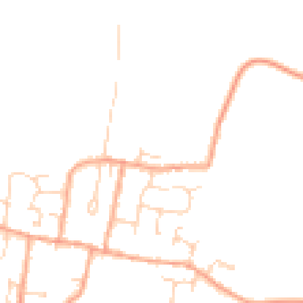 Daytime road noise heatmap for CM0 7ED