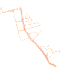 Daytime road noise heatmap for CM0 7NB