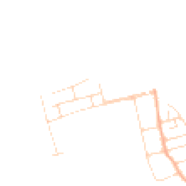 Daytime road noise heatmap for CM0 7NQ