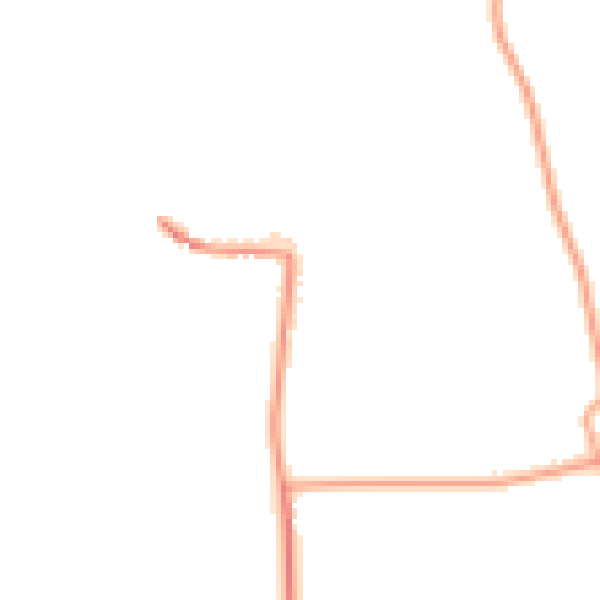 Daytime road noise heatmap for CM0 7QT