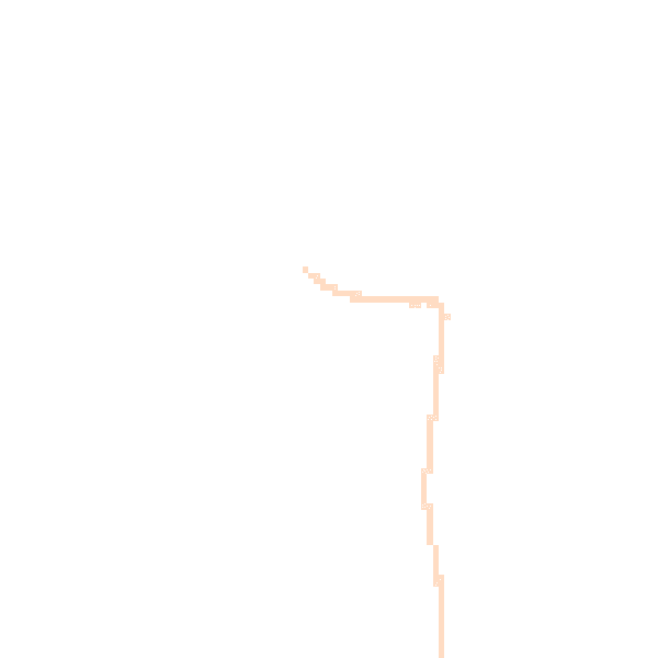 Night-time road noise heatmap for CM0 7QY