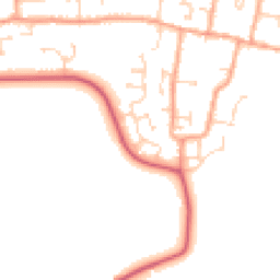 Daytime road noise heatmap for CM0 7RZ
