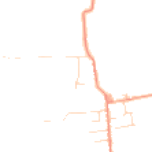Daytime road noise heatmap for CM0 7SH