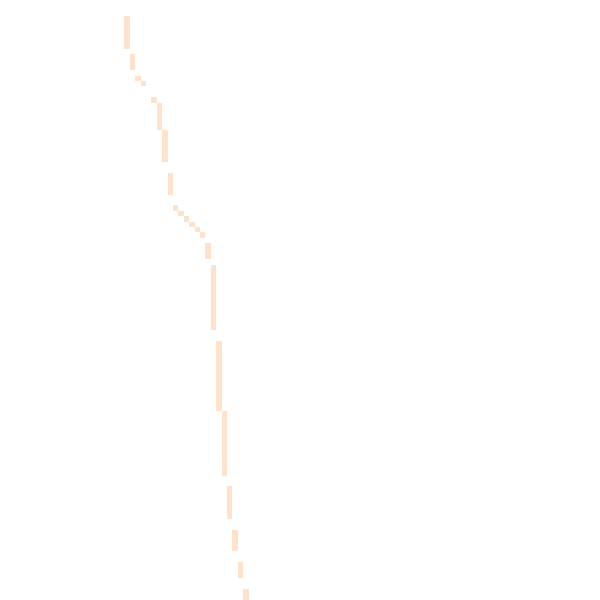Night-time road noise heatmap for CM0 7SY