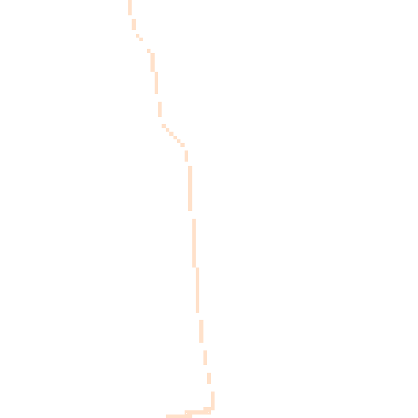 Night-time road noise heatmap for CM0 7TD