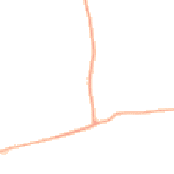 Daytime road noise heatmap for CM0 7UH
