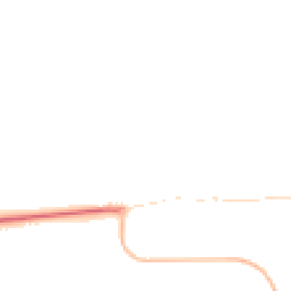 Night-time road noise heatmap for CM0 7XW