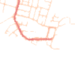 Daytime road noise heatmap for CM0 8AA