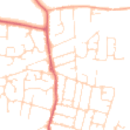 Daytime road noise heatmap for CM0 8BW
