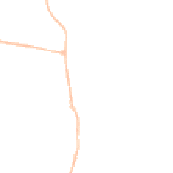 Night-time road noise heatmap for CM0 8BX