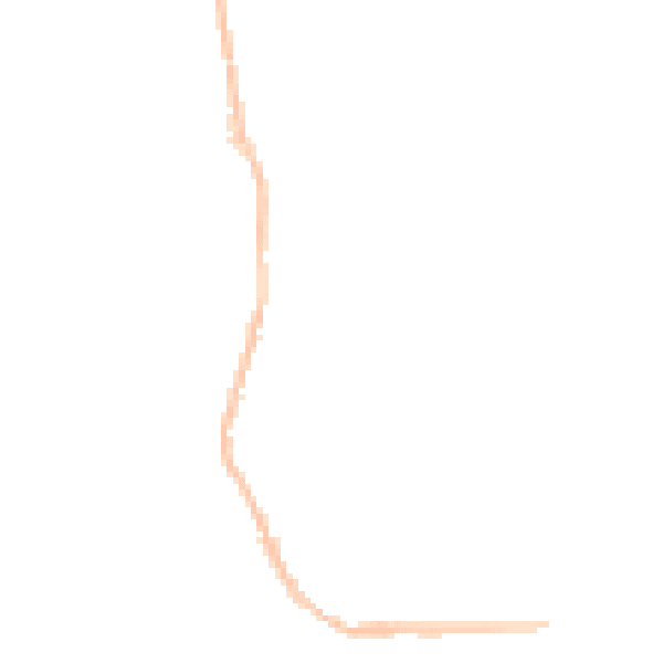 Night-time road noise heatmap for CM0 8DX