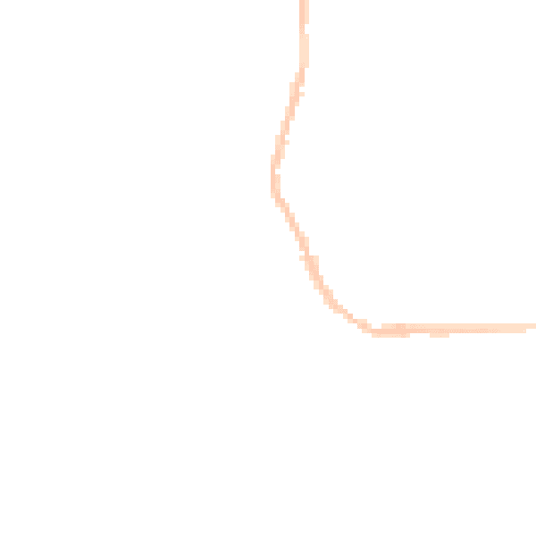 Night-time road noise heatmap for CM0 8HW