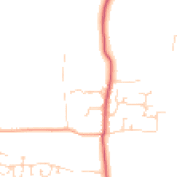 Daytime road noise heatmap for CM0 8PR