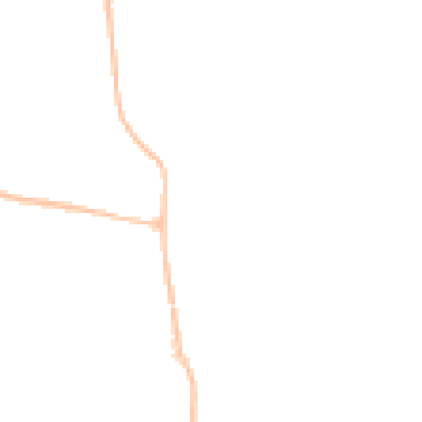 Night-time road noise heatmap for CM0 8QJ