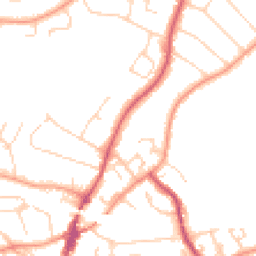 Daytime road noise heatmap for CM12 0BG