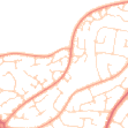 Daytime road noise heatmap for CM12 0XX
