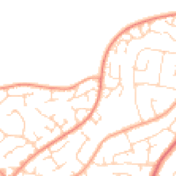 Daytime road noise heatmap for CM12 0XY