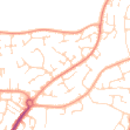 Daytime road noise heatmap for CM12 0YP