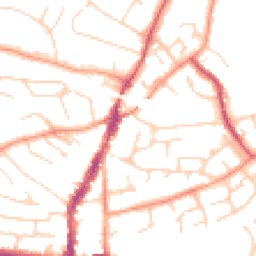 Daytime road noise heatmap for CM12 9AD