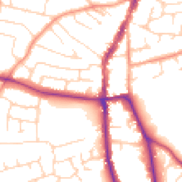 Daytime road noise heatmap for CM12 9JZ