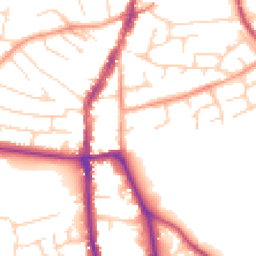 Daytime road noise heatmap for CM12 9LR