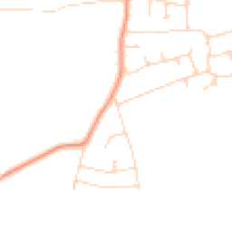 Daytime road noise heatmap for CM12 9PJ
