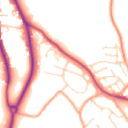 Daytime road noise heatmap for CM12 9QU