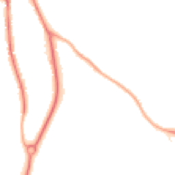 Night-time road noise heatmap for CM12 9QX