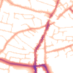 Daytime road noise heatmap for CM12 9RN