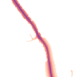 Daytime road noise heatmap for CM12 9UP