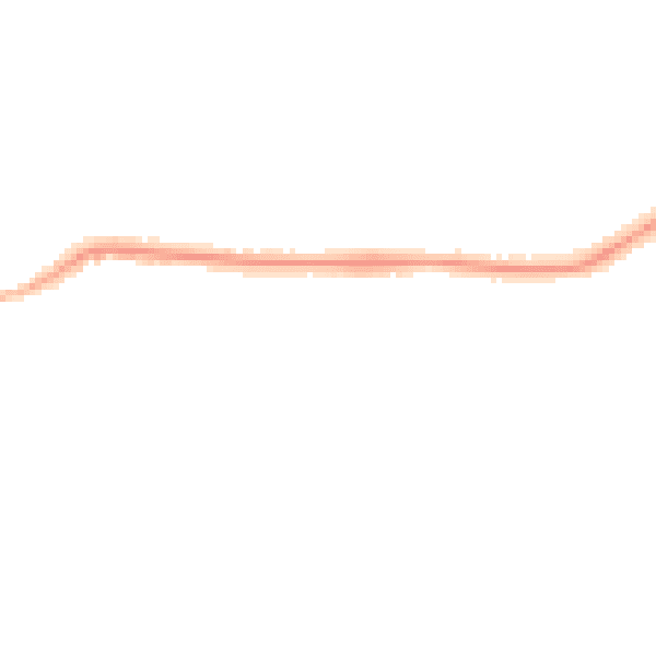 Night-time road noise heatmap for CM13 1AN