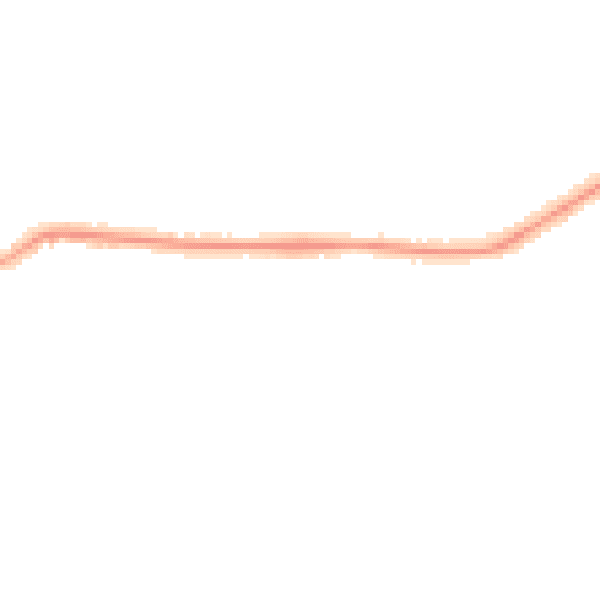 Night-time road noise heatmap for CM13 1AS