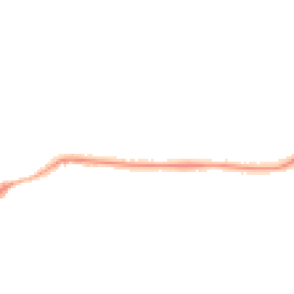 Night-time road noise heatmap for CM13 1BE