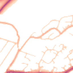 Daytime road noise heatmap for CM13 1DZ