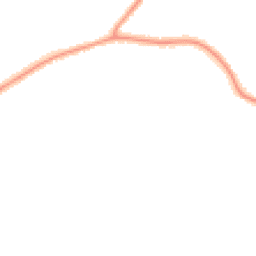 Night-time road noise heatmap for CM13 1NE