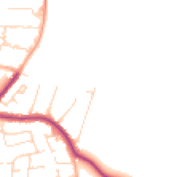 Daytime road noise heatmap for CM13 1PZ