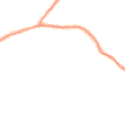 Night-time road noise heatmap for CM13 1QR