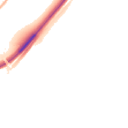 Night-time road noise heatmap for CM13 1UT