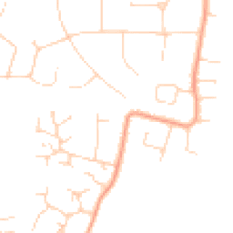 Daytime road noise heatmap for CM13 2HX