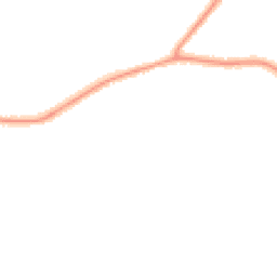 Night-time road noise heatmap for CM13 2TA