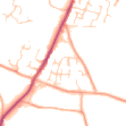 Daytime road noise heatmap for CM13 3AX
